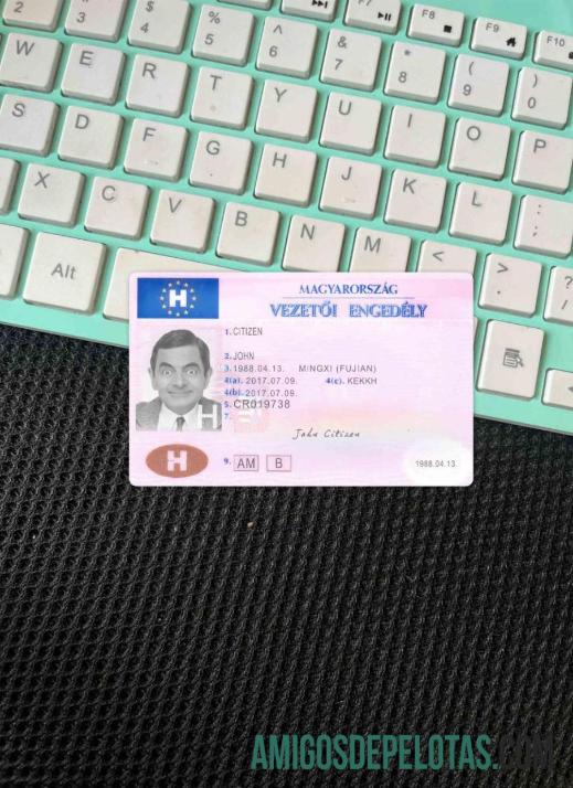 Hungria DL fotovisual frontal baixar para verificação